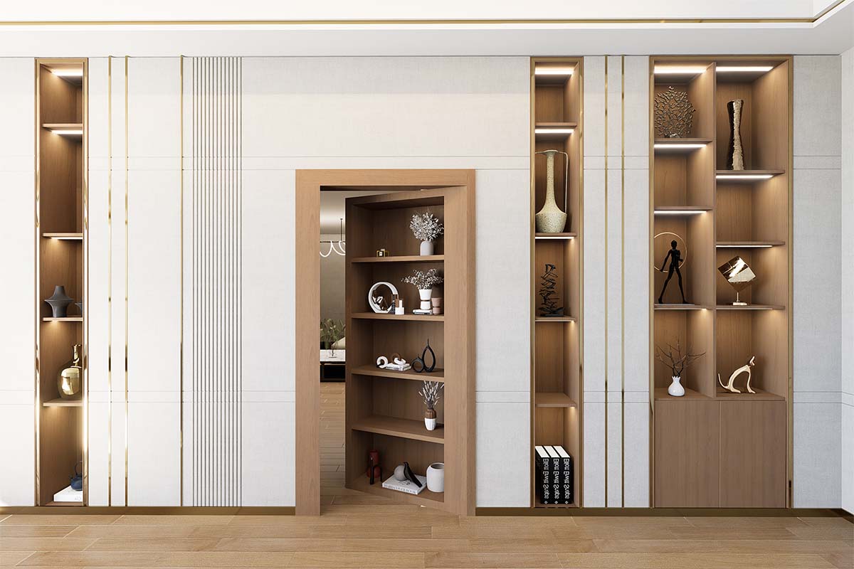 ALBUS ECLIPSE ประตูซ่อน (Hidden Door) แนบเนียนและปลอดภัย